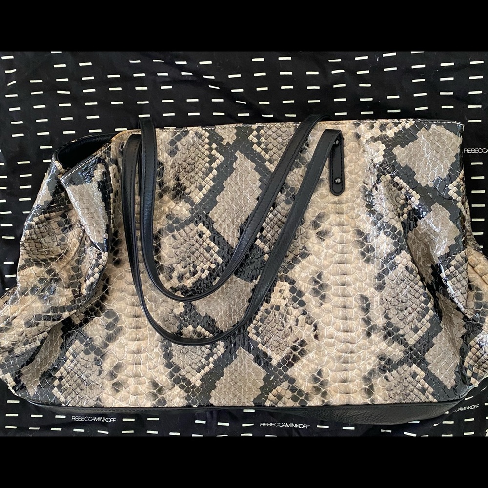 Rebecca Minkoff Snake Skin Tote